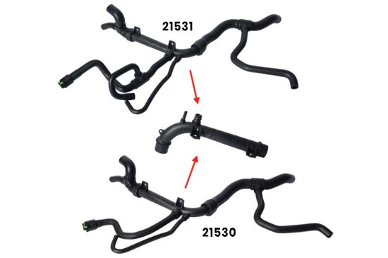 RADYATÖR MOTOR BAGLANTI BORUSU VECTRA B 1.8/2.0/GM resmi