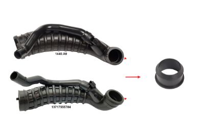 HAVA FİLTRE HORTUM CONTASI OK İLE GÖSTERİLEN CONTA 207 CABRIO CLUBMAN R55 MINI R56 1.6 BENZİN 06>15 resmi