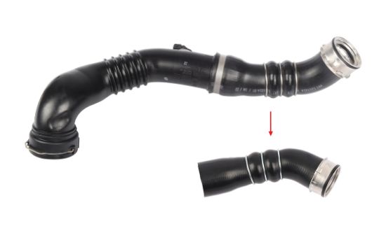 TURBO HORTUMU PLASTİK BORU HARİÇ E87 118 d resmi