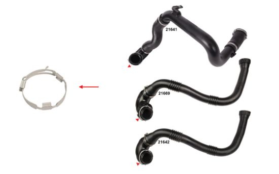 TURBO BORUSU KELEPÇESİ 60MM-83MM INSIGNIA 1.6 CDTİ>2014/17 resmi