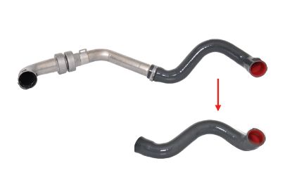 TURBO HORTUMU METAL BORU HARİÇ MEGANE II/SCENIC I/ resmi