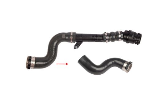 TURBO HORTUMU PLASTİK BORU HARİÇ OK İLE GÖSTERİLEN BÜYÜK HORTUM MEGANE III SCENIC 1.5DCI 09-15 resmi