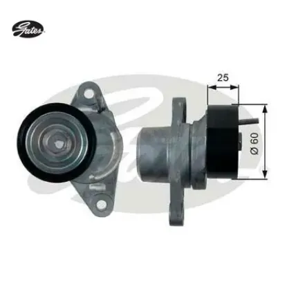 ALTERNATÖR GERGİ RULMANI LOGAN-SANDERO 1.4-1.6 resmi