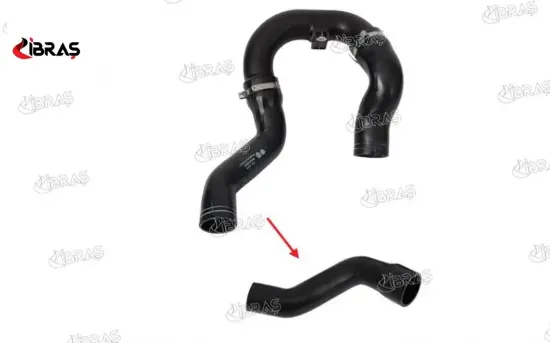 TURBO HORTUMU BÜYÜK PLASTİK PARÇA HARİÇ DOBLO PRATICO V1000 1.3 D Multijet 10> resmi