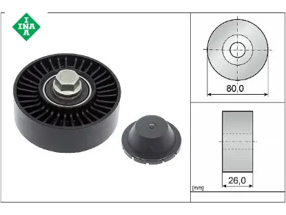 V KAYIŞI GERGİ RULMANI    E81-E87-E88-E90 resmi