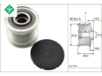 ALTERNATÖR RULMANI     300C-G.CHEROKEE III-C/E/S SERİ resmi