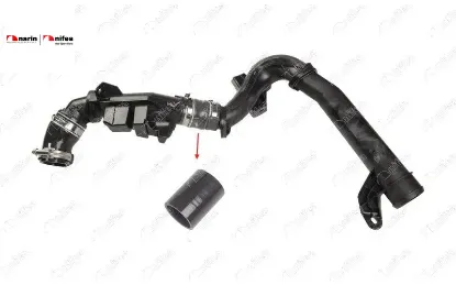TURBO BORUSU HORTUMU PLASTİK BORU HARİÇ OK İLE GÖSTERİLEN HORTUM C4 JUMPY 308 EXPERT 2.0 HDI 09> resmi