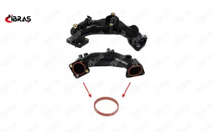 EMME MANİFOLD BORU CONTASI  2008-301-308-3008-508-5008-PARTNER-RIFTER-FIESTA  1.4/1.5/1.6HDI/TDCI resmi