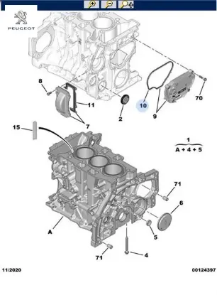 MOTOR BLOK ARA CONTA EB2 1.2 308 resmi