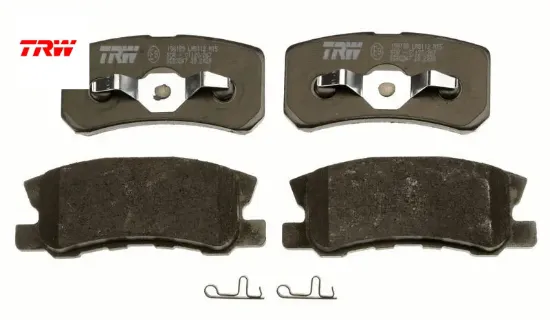 ARKA BALATA P4008 12> C4 1.6HDİ 12> PAJERO II 10> OUTLANDER 07>12 GRANDIS 07=> resmi