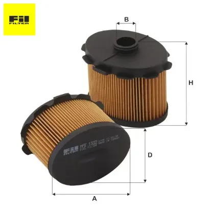 MAZOT FİLTRESİ 206-306-PARTNER 1.9/DW8 resmi