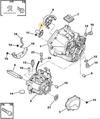 PRİZDİREK KLAVUZU BOXER 2.2/2.8HDI resmi