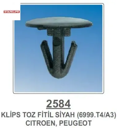 MOTOR KAPUT KLİPSİ PARTNER-BOXER-307-406-806-607 resmi