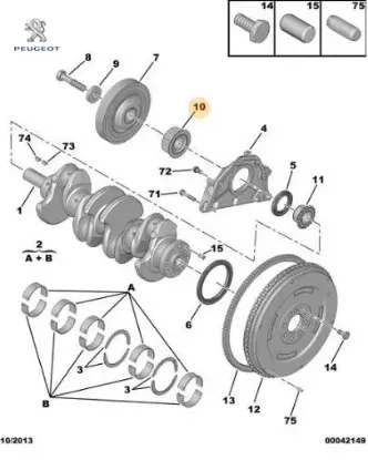 KRANK DİŞLİSİ PARTNER DW10TD-DW8 21 DİŞ resmi
