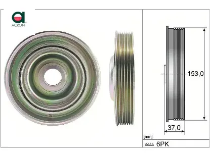 KRANK KASNAĞI 307-407-C4-C5-FOCUS 2,0HDI/TDCI resmi