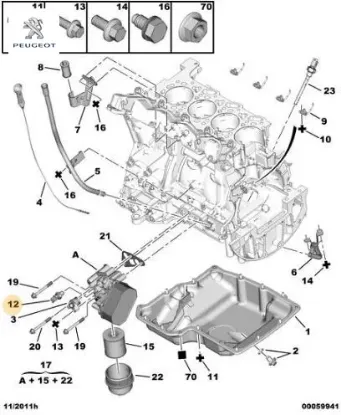 YAĞ MÜŞÜRÜ BOXER-TRANSIT V184-V347-MONDEO resmi