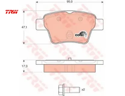 ARKA FREN BALATASI     307-C4 00-> resmi
