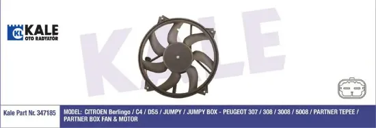 FAN MOTORU 308-3008-5008-PARTNER TEPEE-C4-DS5 1.6H resmi