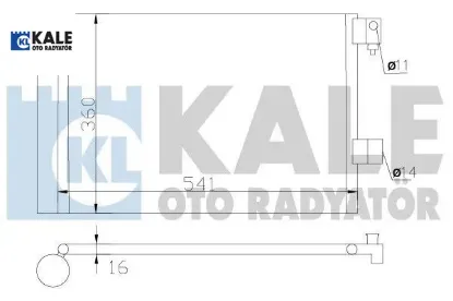 KLİMA RADYATÖRÜ 407-C5 1.6-2.0-2.2HDI resmi