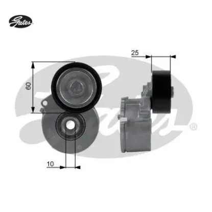 ALTERNATÖR RULMANI KÜTÜKLÜ PARTNER-206  DW8 resmi