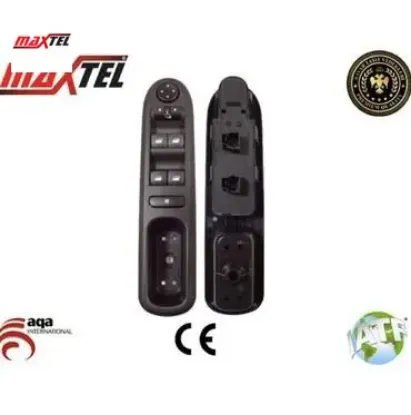 CAM AÇMA DÜĞMESİ ÖN SOL 407 6D, 6C, 6E 04-11 resmi