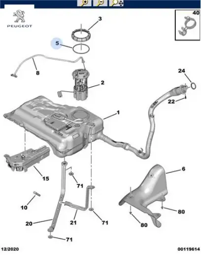 DEPO SOMUN CONTASI  307 407 C4 resmi