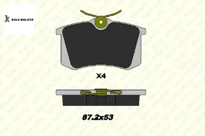 ARKA FREN BALATASI 307-308-PARTNER Tepee-megane II resmi