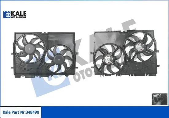 FAN MOTORU+DAVLUMBAZ  BOXER III-DUCATO 2.3JTD Klimasız  06-> resmi