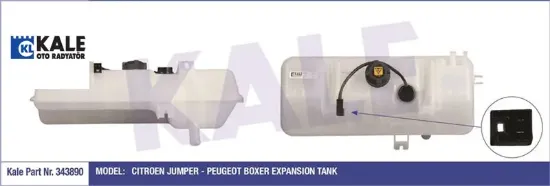 YEDEK SU DEPOSU KAPAKLI MÜŞÜRLÜ  BOXER 2.5/2.8HDI 02-06 resmi