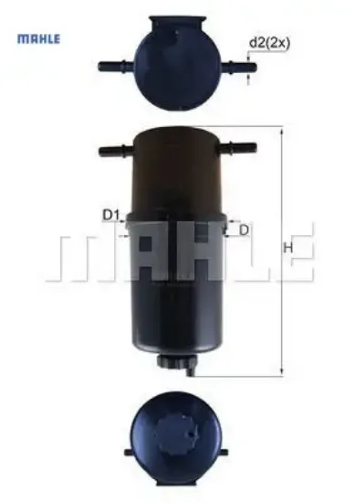 MAZOT FİLTRESİ CRAFTER 2.0TDI Euro5/CKUB/CKTB 12-> resmi