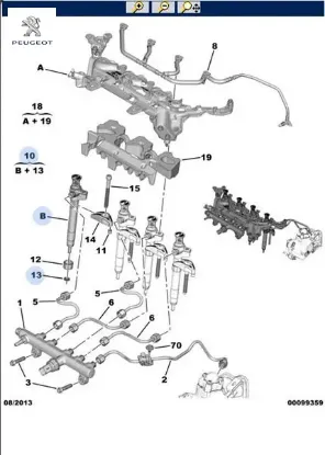 ENJEKTÖR EXPERT IV-308-3008-508-5008-BOXERIII-C4-C5-JUMPERIII-JUMPY IV-FOCUS III-MONDEO V 2.0 resmi