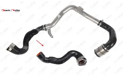 TURBO HORTUMU METAL BORU HARİÇ NV400 resmi