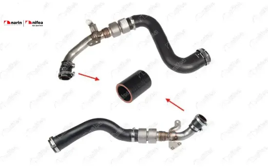 TURBO HORTUMU METAL BORU HARİÇ (KÜÇÜK) RANGE ROVER III  3.6  4x4 resmi