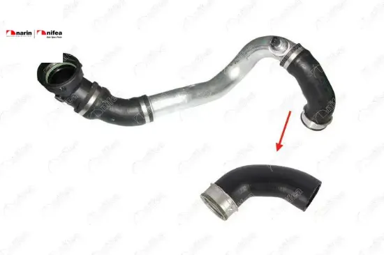 TURBO HORTUMU METAL BORU HARİÇ E46 3.30d resmi