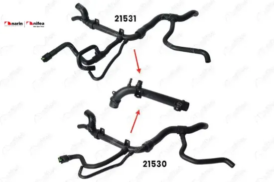 RADYATÖR MOTOR BAGLANTI BORUSU VECTRA B 1.8/2.0/GM resmi