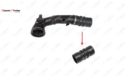 TURBO HORTUMU PLASTİK BORU HARİÇ 535/X5/X6  3.0 resmi