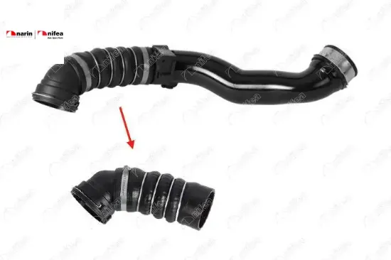 TURBO HORTUMU PLASTİK BORU HARİÇ X5 3.0 resmi