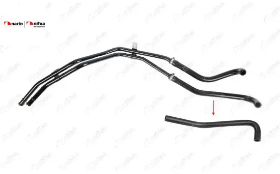 KALORİFER HORTUMU METAL BORU HARİÇ H100 2.5 CRDI resmi