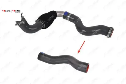 TURBO HORTUMU BÜYÜK METAL BORU HARİÇ TRAFIC 2.5 DC resmi