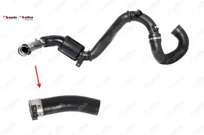 TURBO HORTUMU SİLİKON PLASTİK BORU HARİÇ TRAFIC 2. resmi