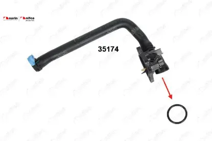 TERMOSTAT GÖVDE CONTASI 116İ-118İ-316İ N13B16 resmi