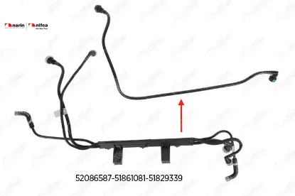 YAKIT BORUSU (BRAKET HARİÇ) DOBLO 1.3 EURO 5 resmi