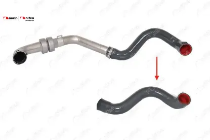 TURBO HORTUMU METAL BORU HARİÇ MEGANE II/SCENIC I/ resmi