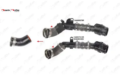 TURBO HORTUMU PLASTİK BORU HARİÇ  CLIO V-KANGOO-A SERI-B SERI-CLA  1.5 DCI resmi