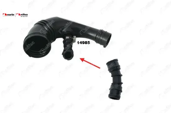 TURBO BORUSU HORTUMU DOBLO 1.3 MULTIJET resmi