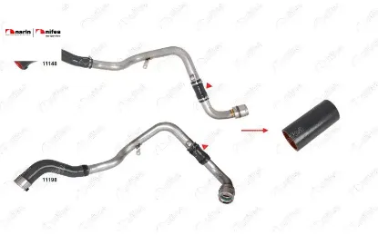 TURBO HORTUMU KÜÇÜK METAL BORU HARİÇ LOGAN 1.5 D/1 resmi