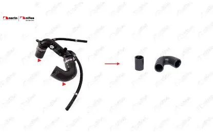 TURBO BORUSU HORTUMU  KANGOO II-CLIO II/III 1.5 DCI resmi
