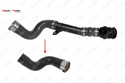 TURBO HORTUMU PLASTİK BORU HARİÇ DACIA LOGAN II DACIA SANDERO II RENAULT CLIO IV resmi