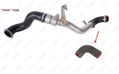 TURBO HORTUMU (METAL BORU HARİÇ)  MONDEO IV-S-MAX-GALAXY III  1.8 TDCI resmi