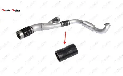 TURBO HORTUMU (METAL BORU HARİÇ)  335İ 335Xİ 335İS E90 E92 E93 resmi